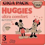 Huggies Ultra Comfort Windeln größe 3 | 168 Stück
