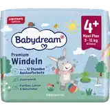 Babydream Premium Windeln größe 4+ | 36 Stück