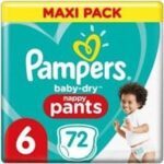 Pampers Baby Dry Pants Windelhosen größe 6 | 72 Stück