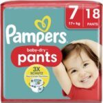 Pampers Baby Dry Pants Windelhosen größe 7 | 18 Stück
