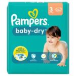 Pampers Baby Dry Windeln größe 3 | 34 Stück