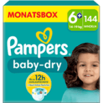 Pampers Baby Dry Windeln größe 6 | 144 Stück