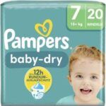 Pampers Baby Dry Windeln größe 7 | 20 Stück