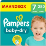 Pampers Baby Dry Windeln größe 7 | 280 Stück