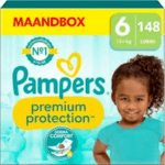 Pampers Premium Protection Windeln größe 6 | 148 Stück