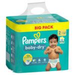 Pampers Baby Dry Windeln größe 2 | 78 Stück