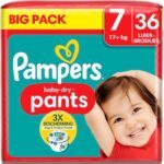 Pampers Baby Dry Windeln größe 7 | 36 Stück