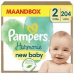 Pampers Harmonie Windeln größe 2 | 204 Stück