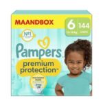 Pampers Premium Protection Windeln größe 6 | 144 Stück